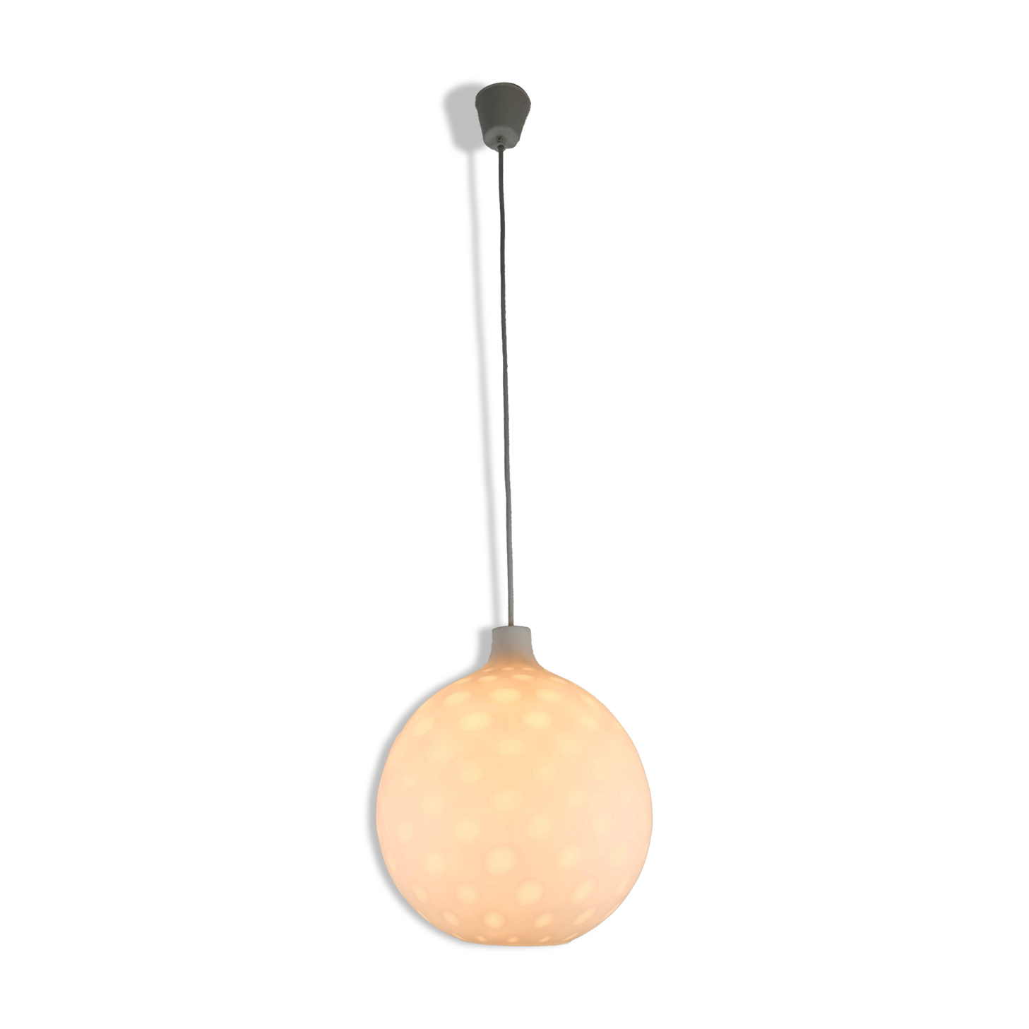 peill & putzler mid century PENDANT LIGHT lissabon 1950s a.f. gangkofner