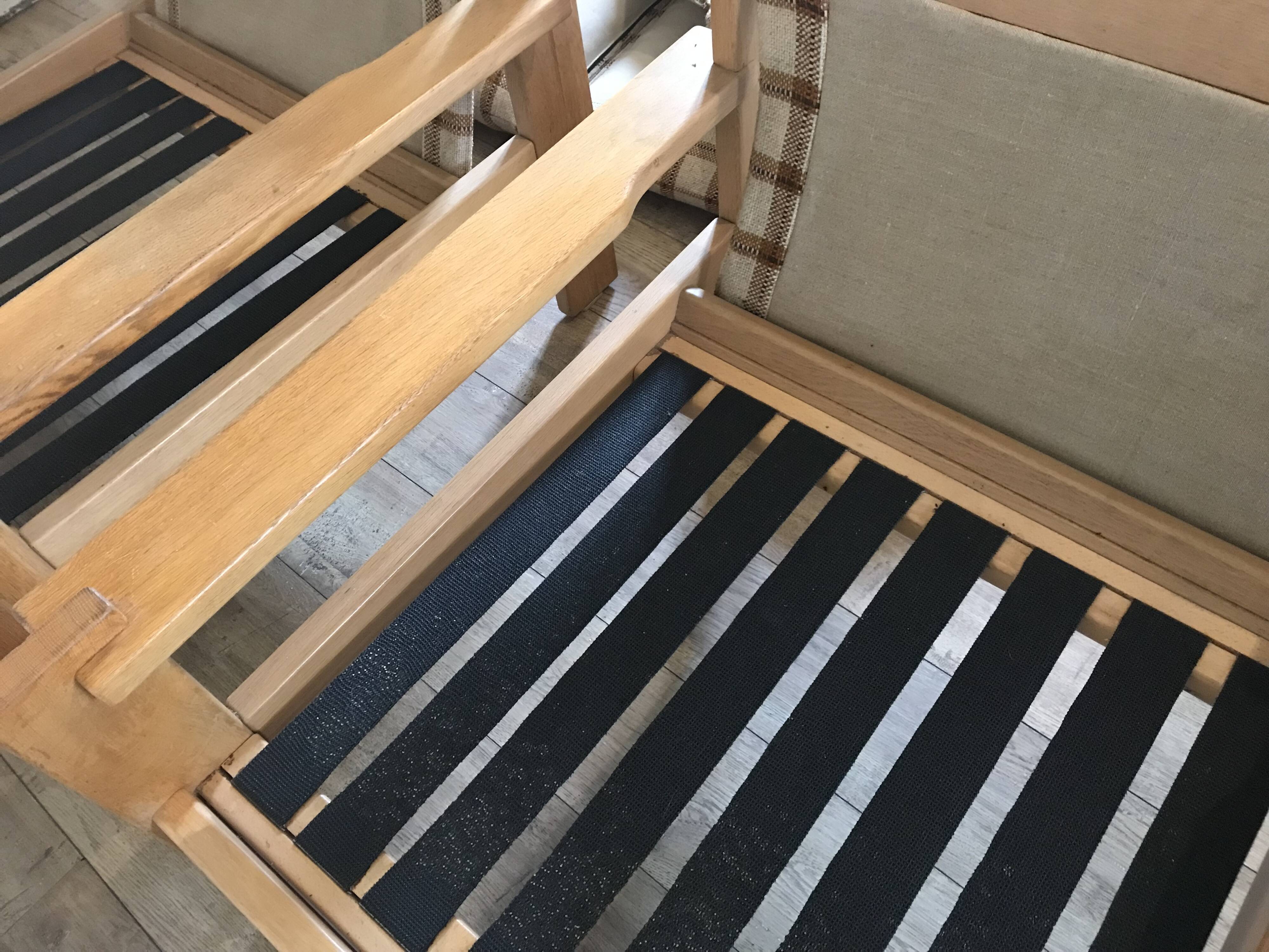 Pair of brutalist armchairs circa 1980's