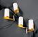 Pair of wall lights, Italy, 1950's