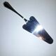 Ercuis pie shovel with silver metal net