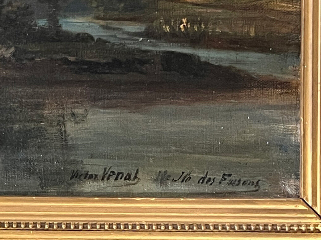 Oil on canvas - Victor Venat