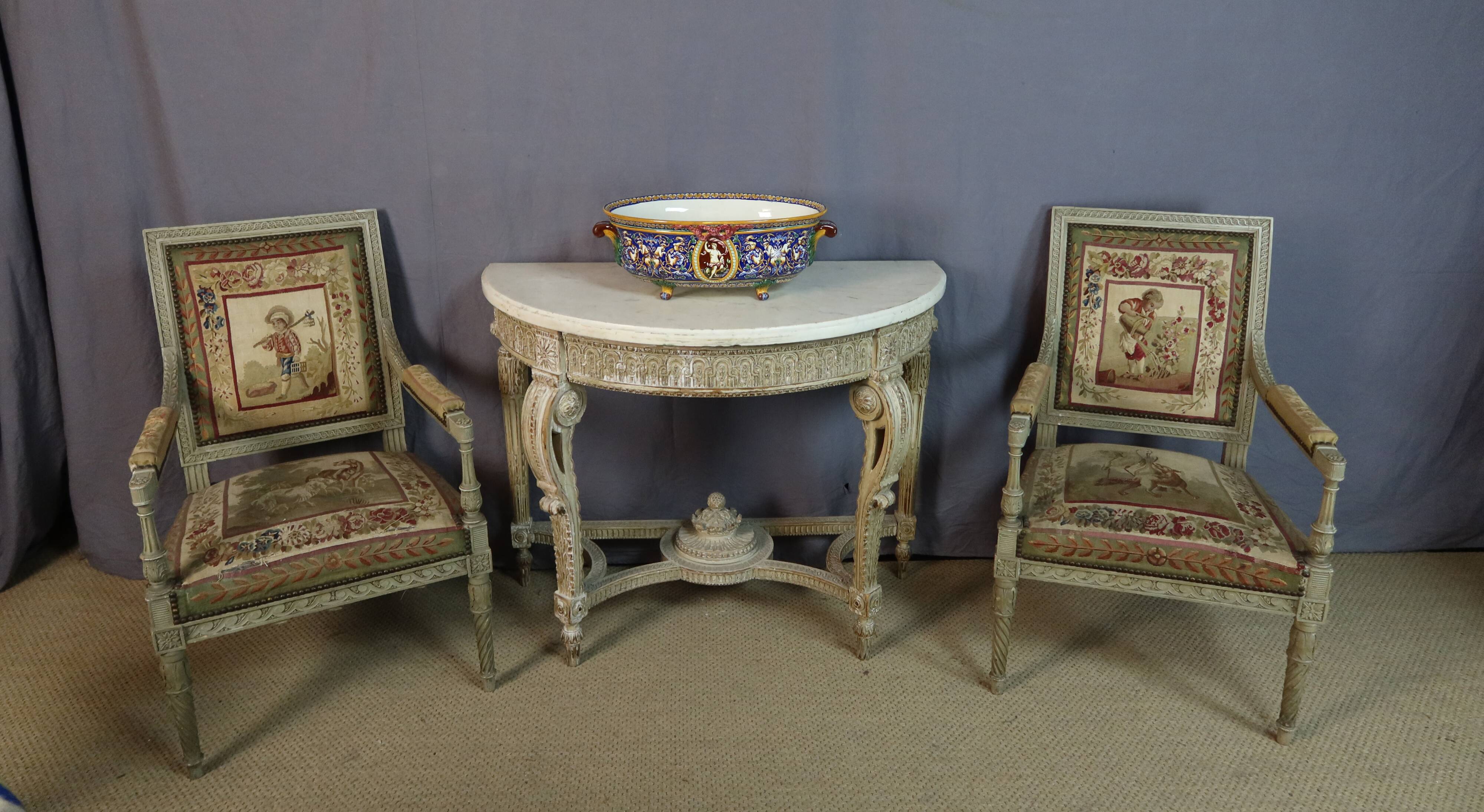 console peinte XX sècle
