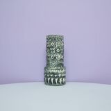 vintage green & beige West Germany vase Spara