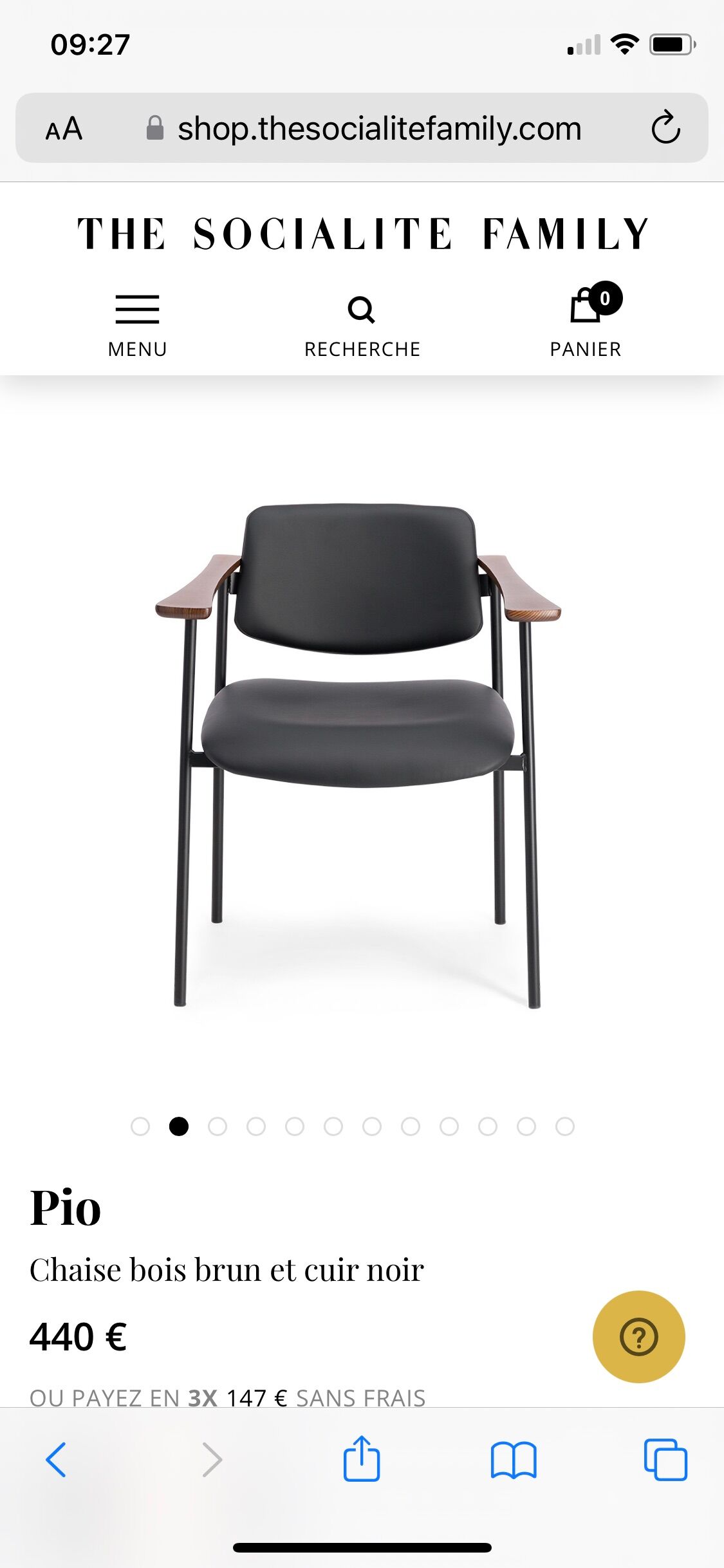 Set of chairs Socialite Family model Pio