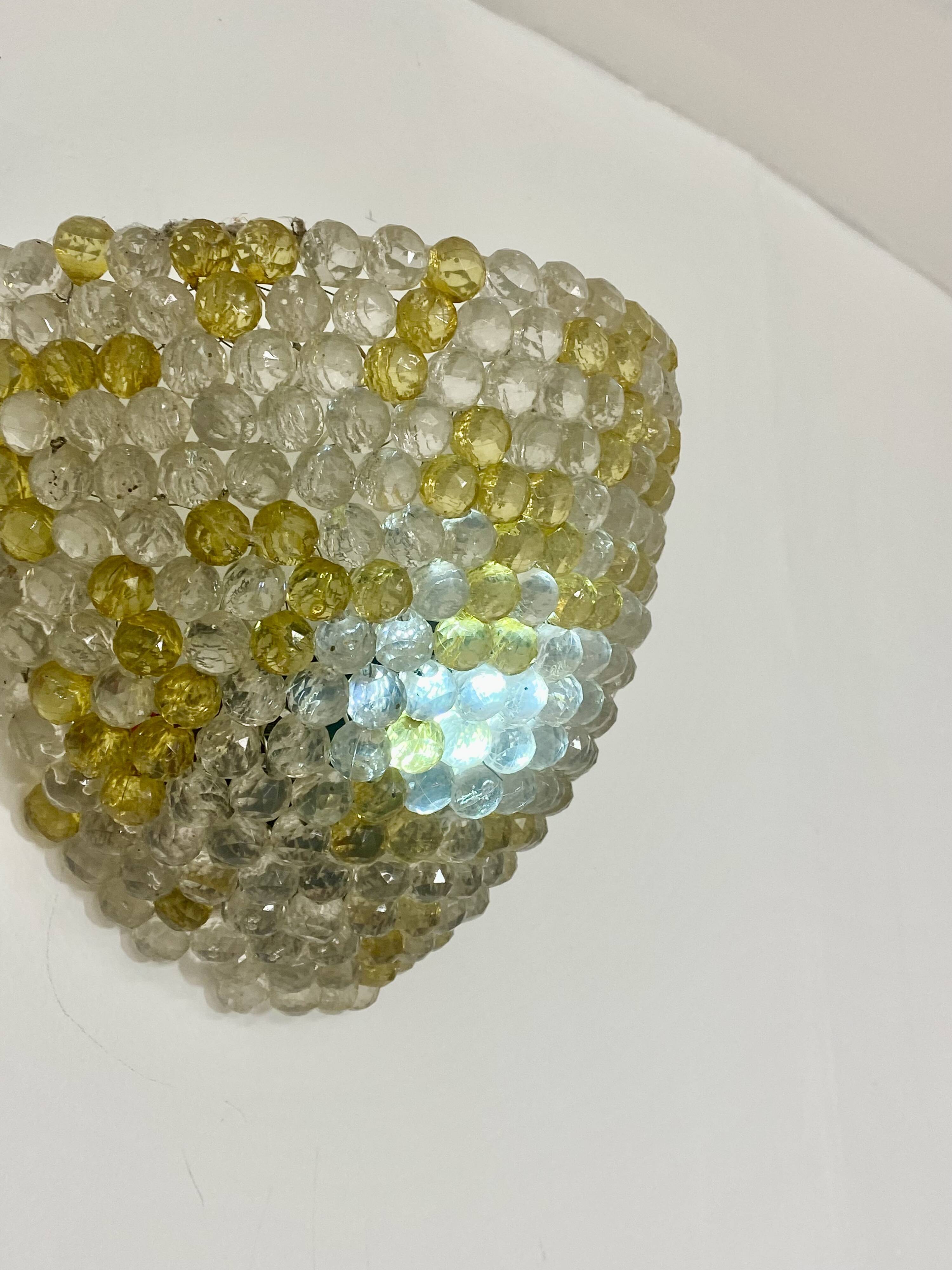 Paire d’appliques murales vintage – Années 70