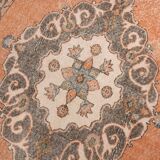 Pale Red & Brown Large Antique Turkish Rug, 157x299Cm