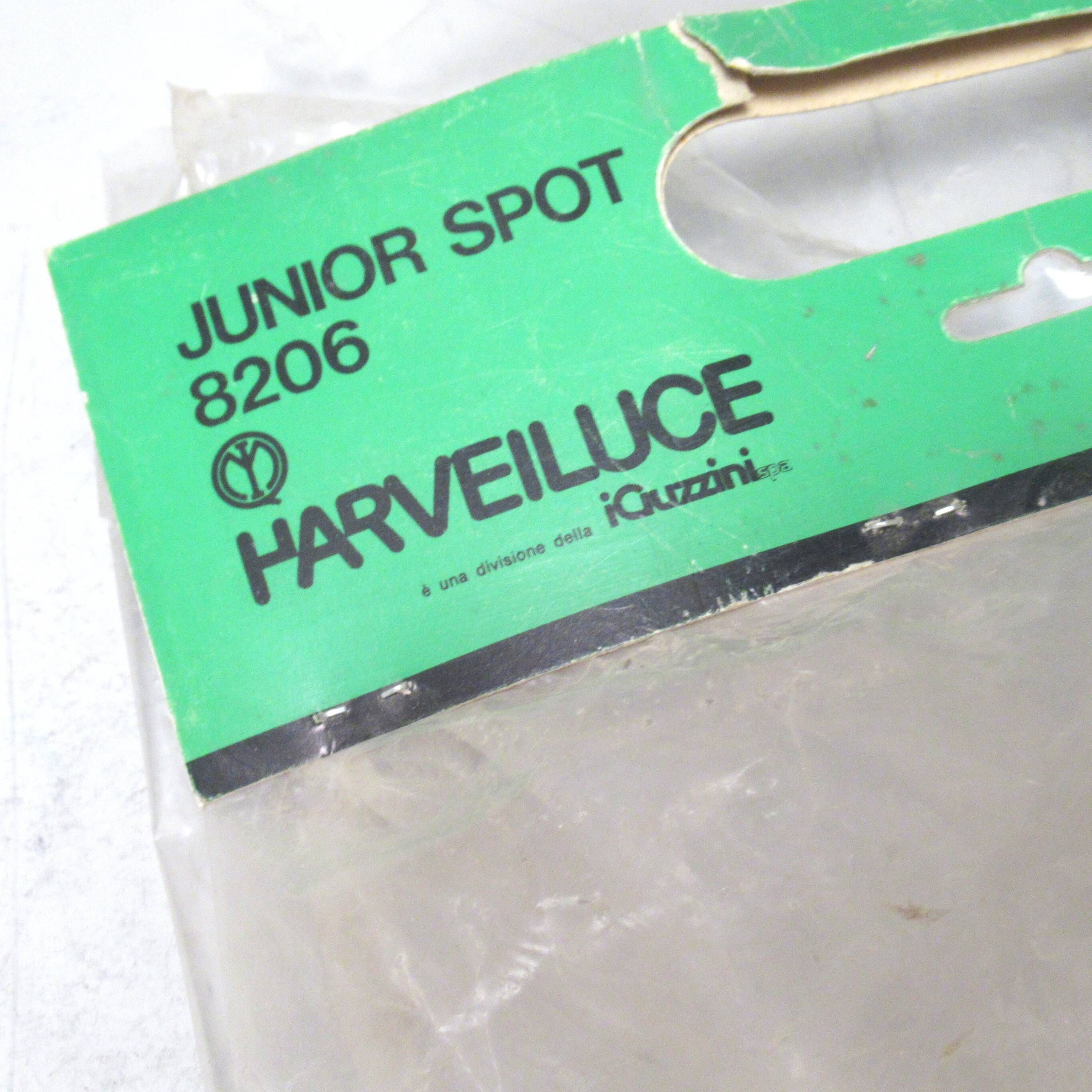 Paire d'appliques spots Junior vert Harveiluce Guzzini, années 80