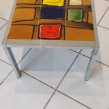 Vintage ceramic coffee table 1970s