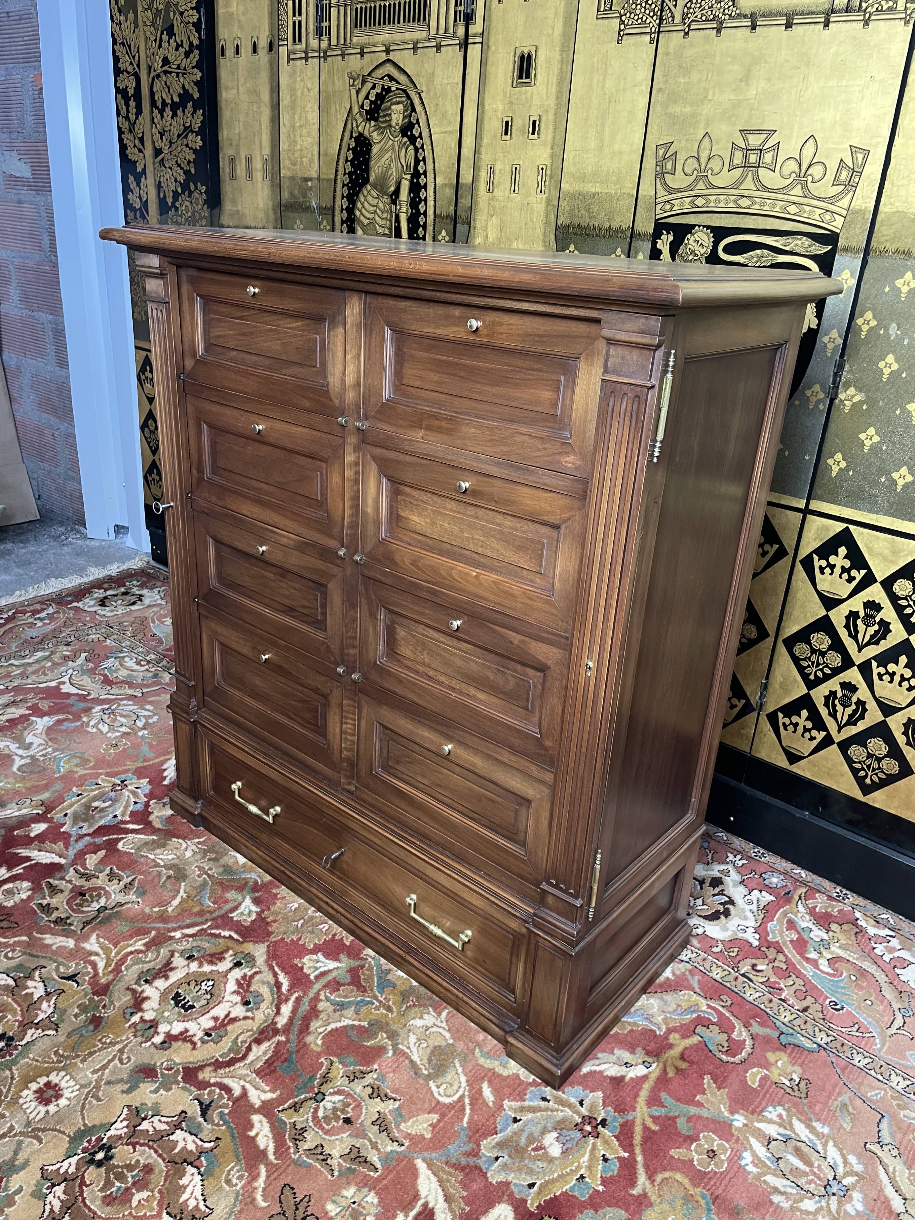 Restored mahogany vanity vanity furniture