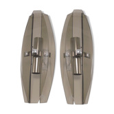Pair of sconces, brand Veca, years 70/80