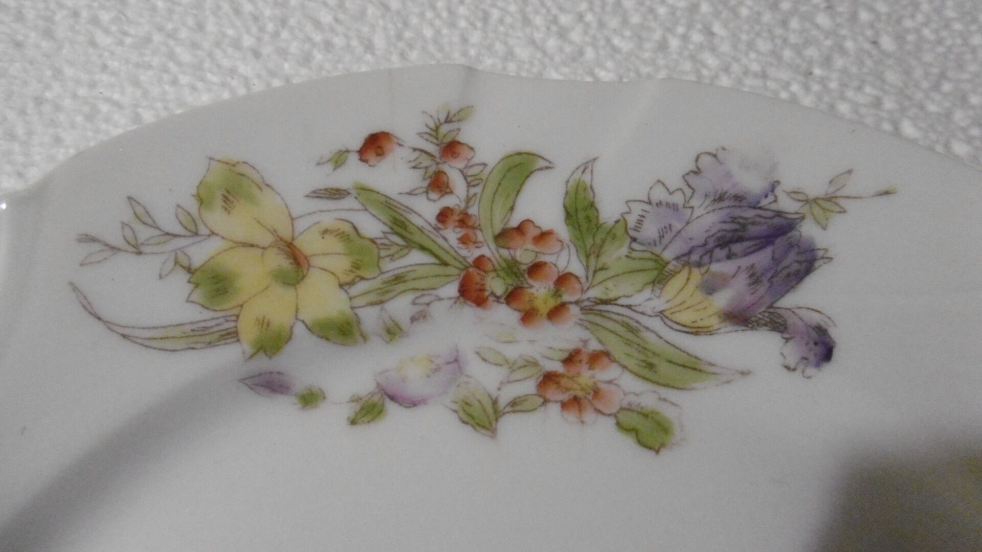 Antique porcelain plates