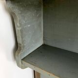 Patinated wooden kitchen end