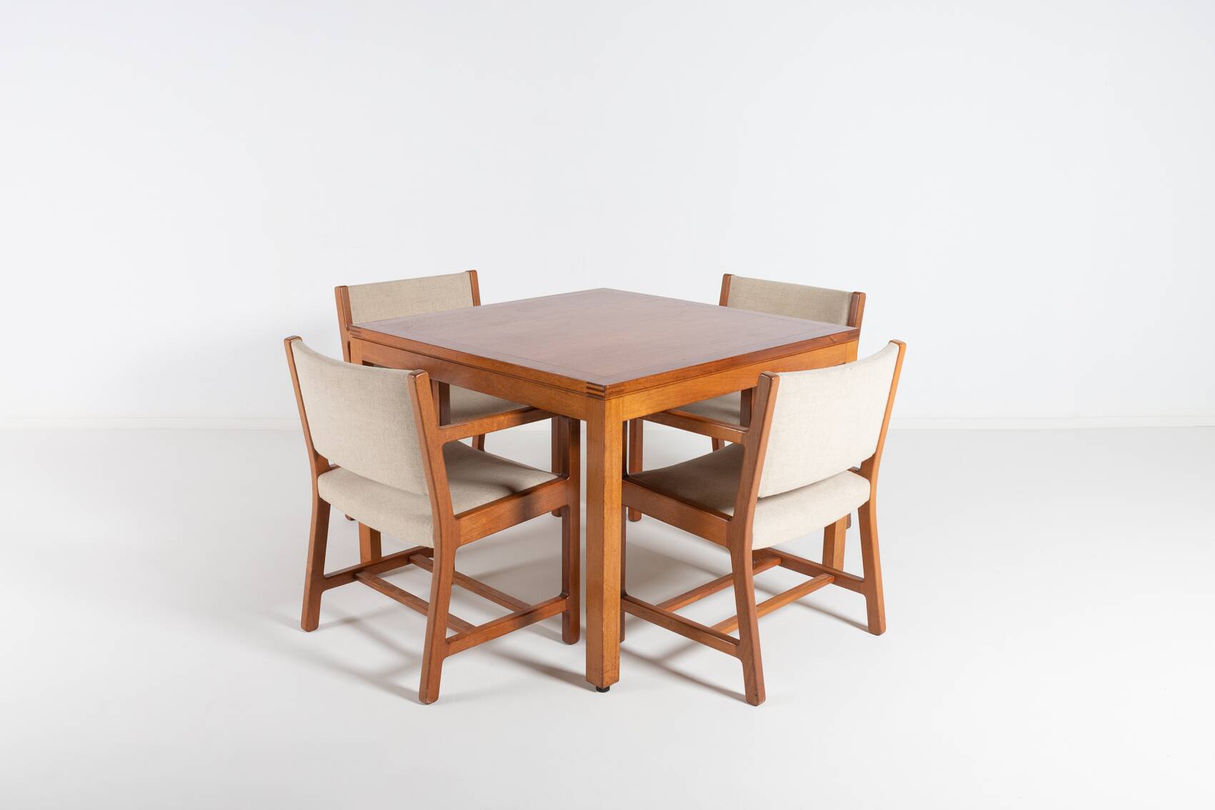 Vintage Danish dining set from the 1990s by Christian Hvidt for Soborg Mobelfabrik.