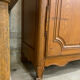 Old wardrobe, painted faux wood 19th century