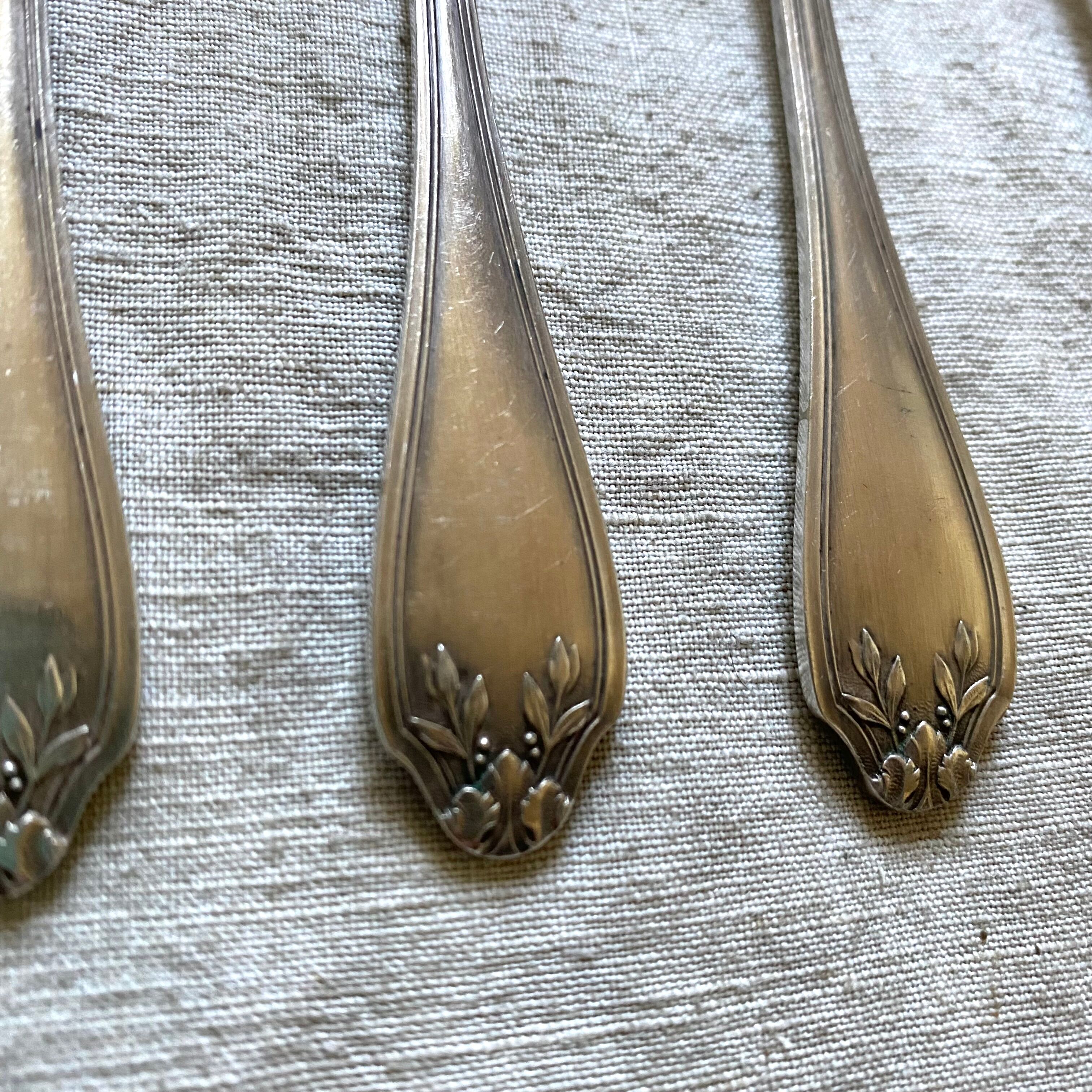 Old teaspoons
