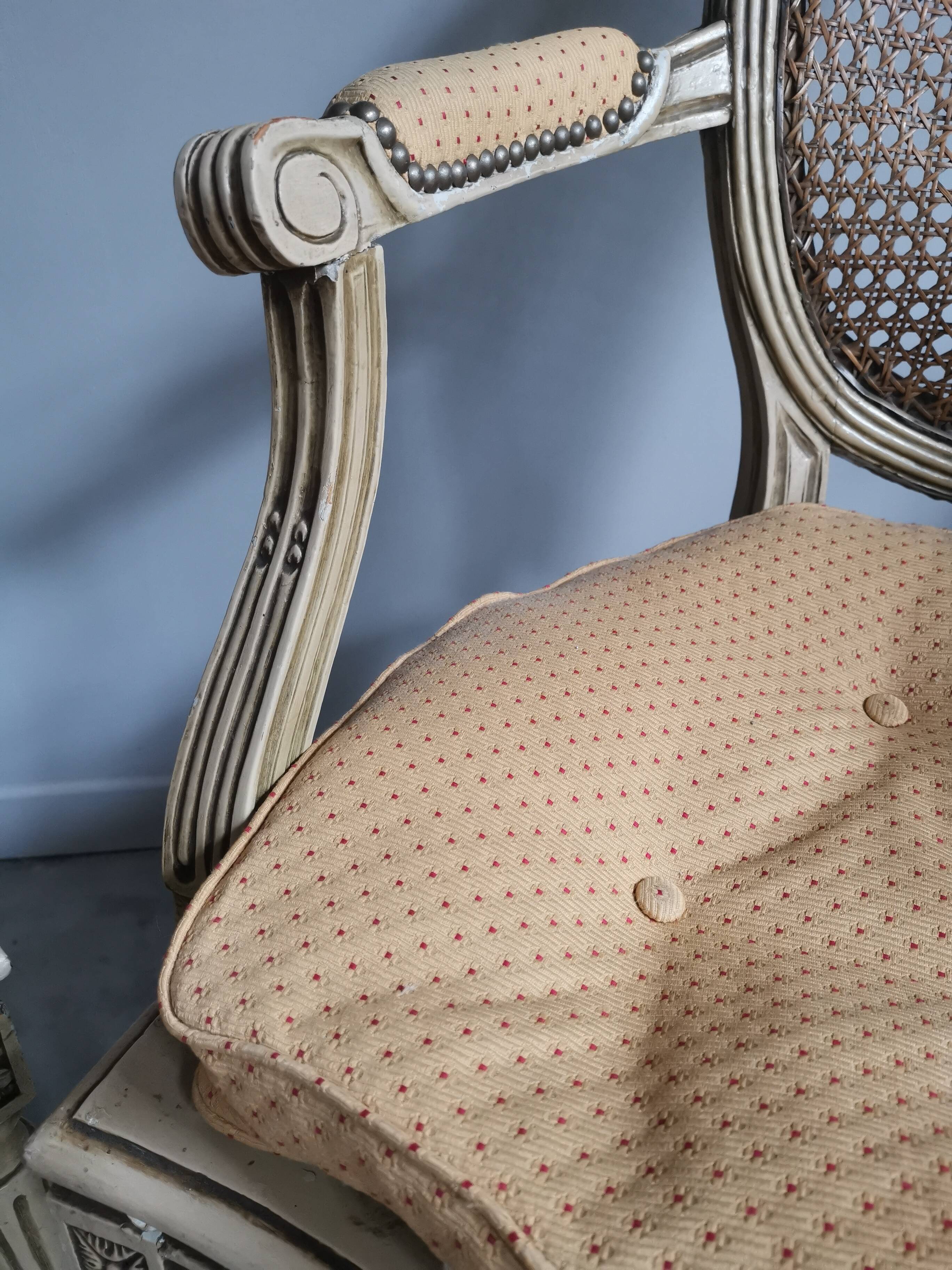 Pair of Louis XVI armchairs