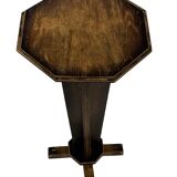 Art Deco side table plant table set of two design oak