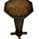 Table d'appoint Art Déco, ensemble de deux tables de plante en chêne.