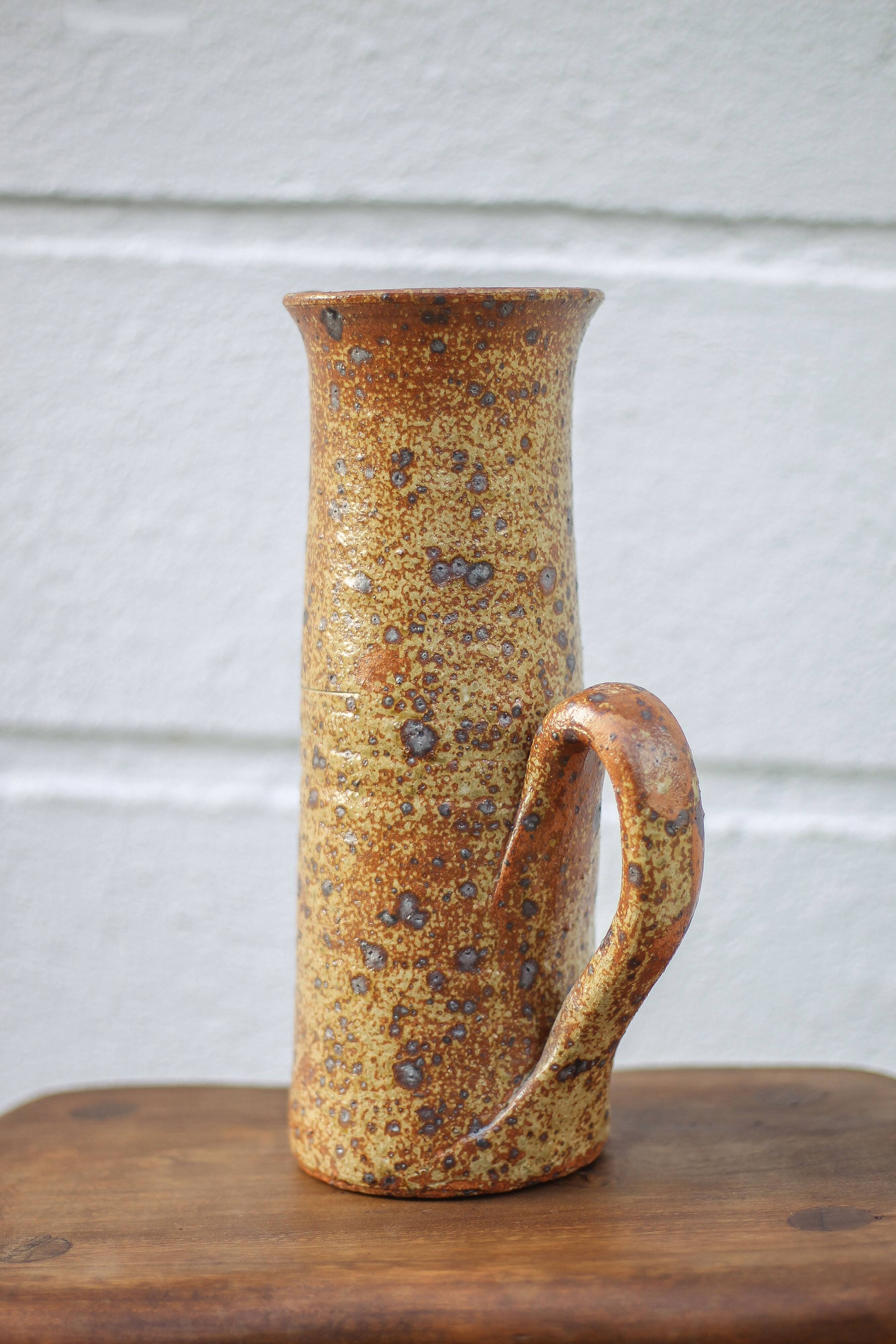 Pyrite stoneware pitcher, stoneware carafe, jug, kitchen, collection, interior decor