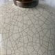 Crystal cracked ceramic ball lamp foot