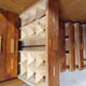 Old furniture of trade 11 drawers