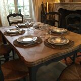 Old oak dining table