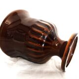 Medici vase planter in brown ceramic