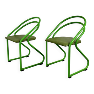 2 chaises titubaires - 1980
