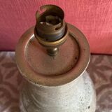 Sandstone lamp signed