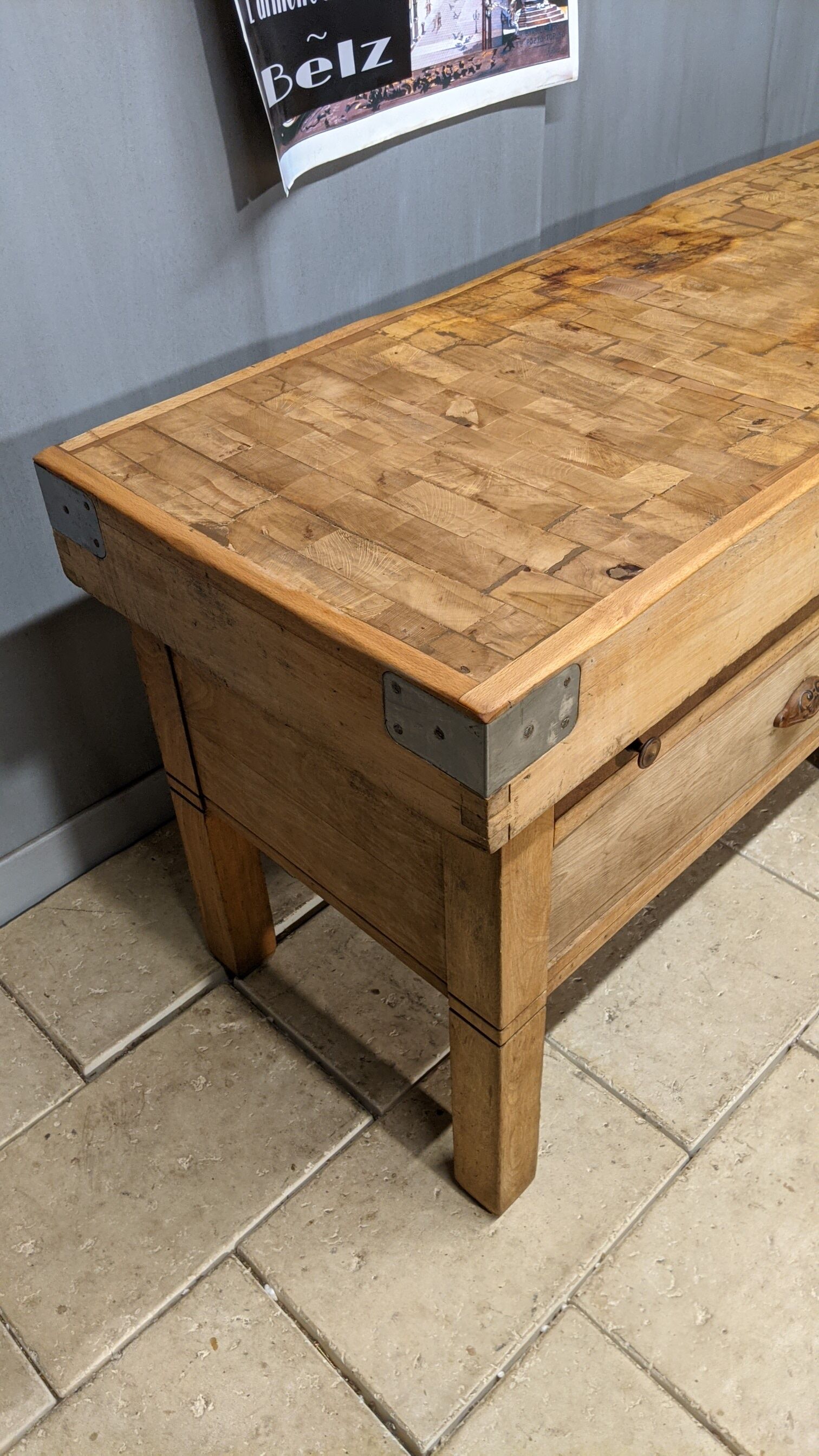 Old butcher's log