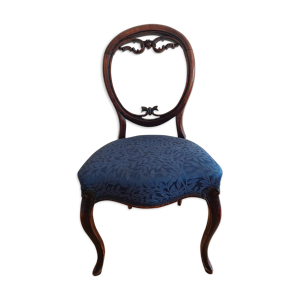 Chaise en acajou époque victorienne