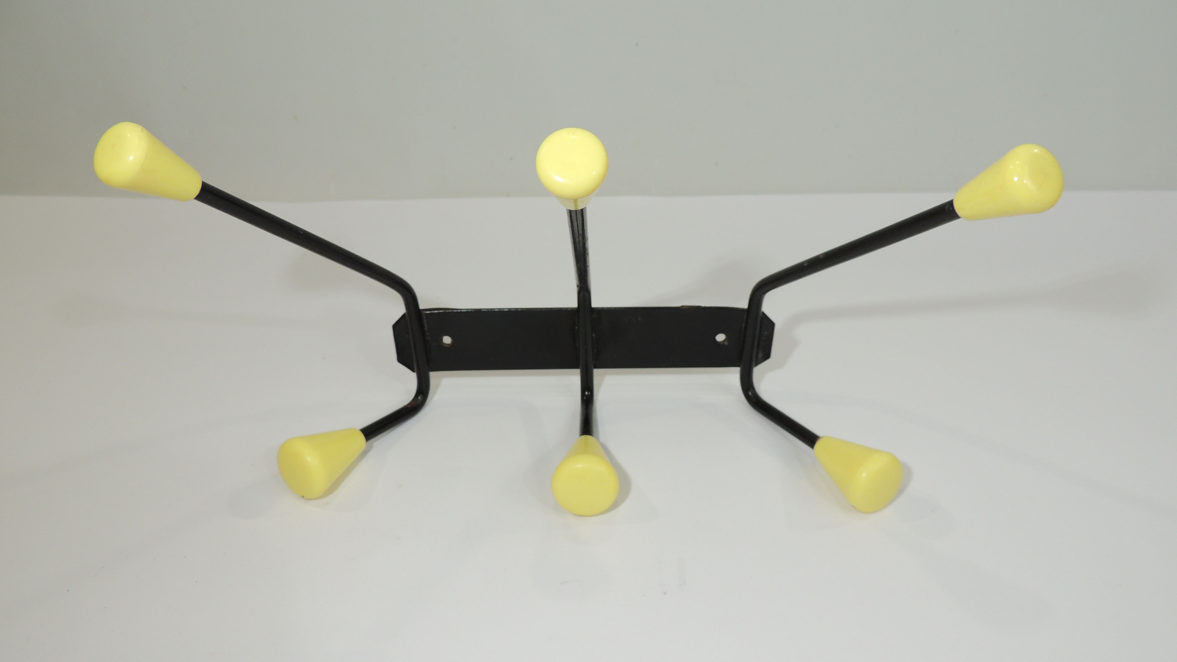 Vintage coat rack three arms