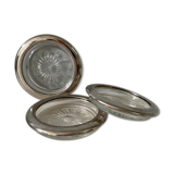 3 vintage bottle bottoms