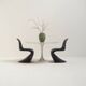 Rare Pedestal Dining Table by Raymond Loewy for Doubinski Frères, DF2000 se