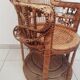 Fauteuil Emmanuelle ou fauteuil paon en rotin