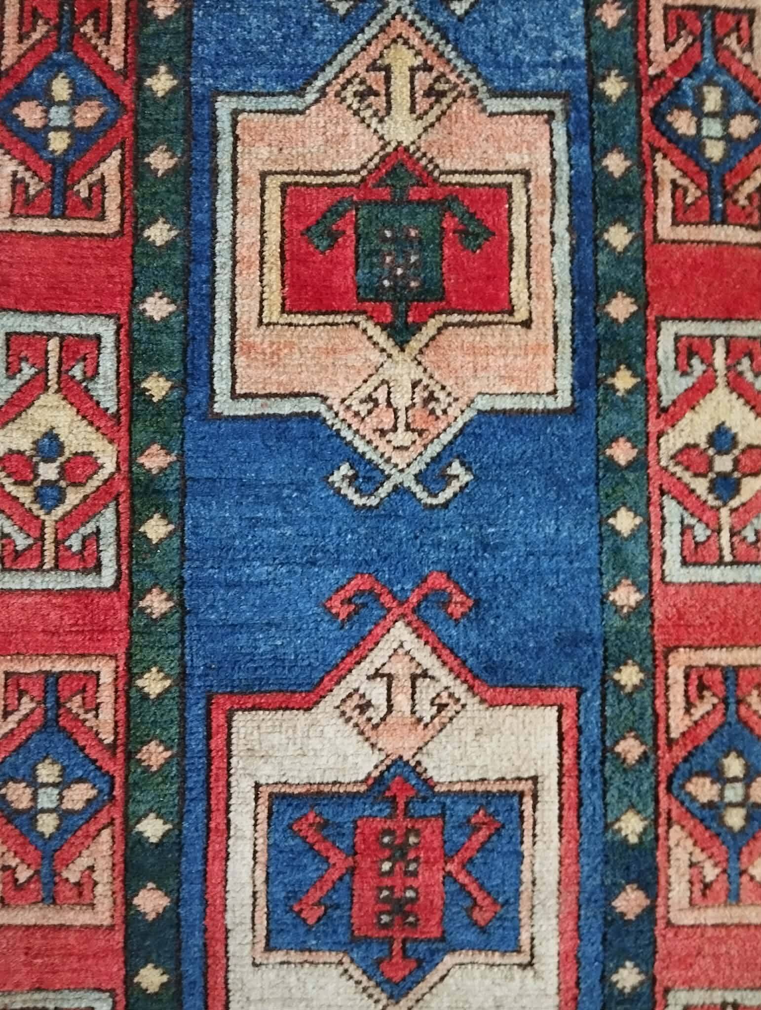 Handmade hallway carpet Konya 268x79cm