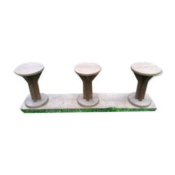 Banc en bois
