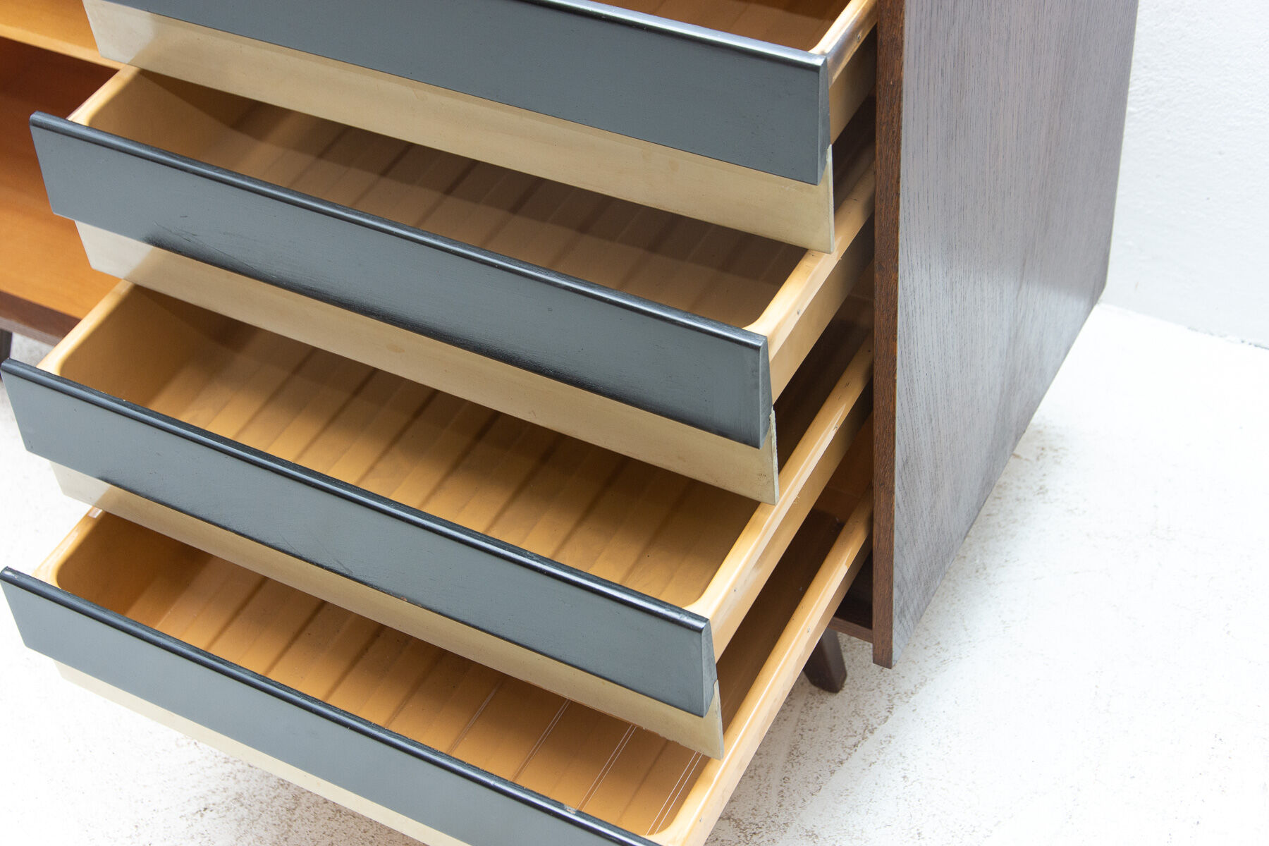 Mid century chest of drawers U-458 by Jiri Jiroutek, Czechoslovakia, 1960´s