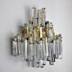 Venini wall light, 3 levels, Murano glass, Italy, 1970.