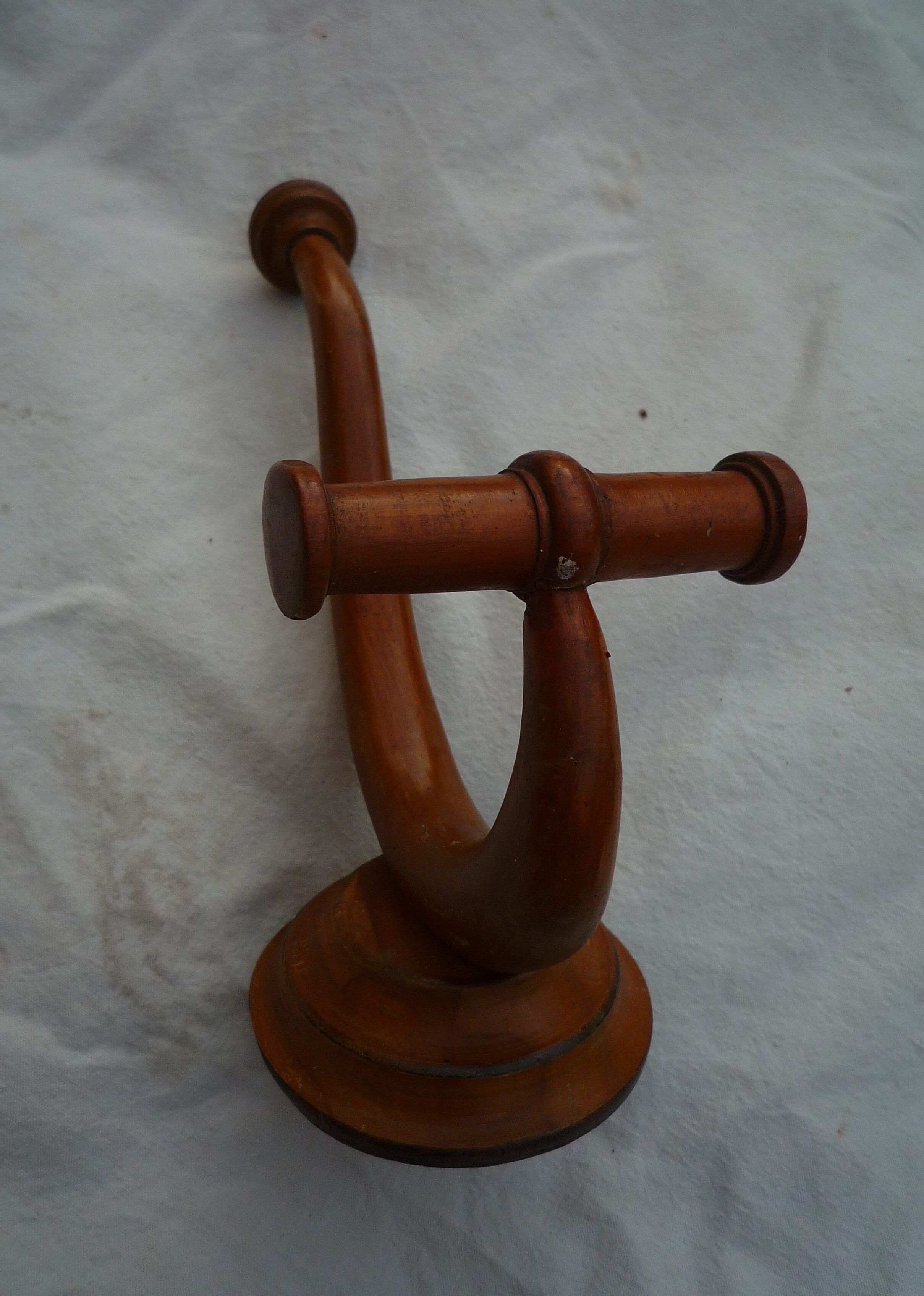 Wooden coat rack, art deco style 1900s