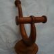 Wooden coat rack, art deco style 1900s