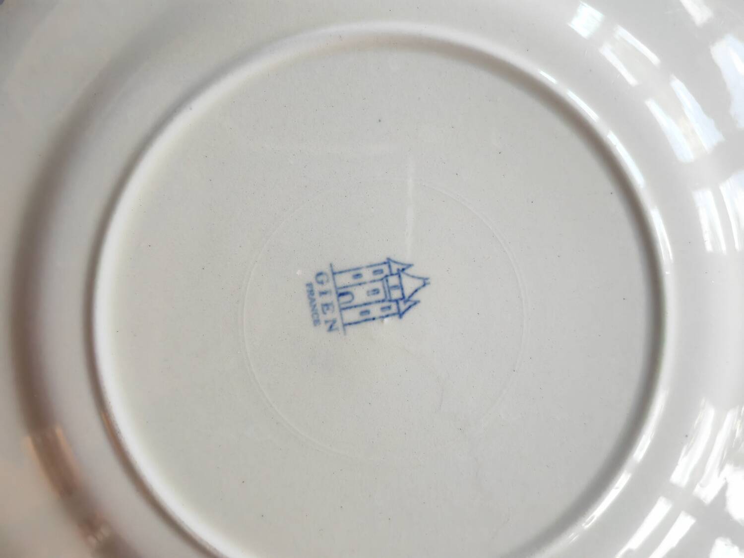 6 assiettes Gien