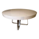 Ligne Roset AVA Ø130 extendable – white lacquer – chrome base