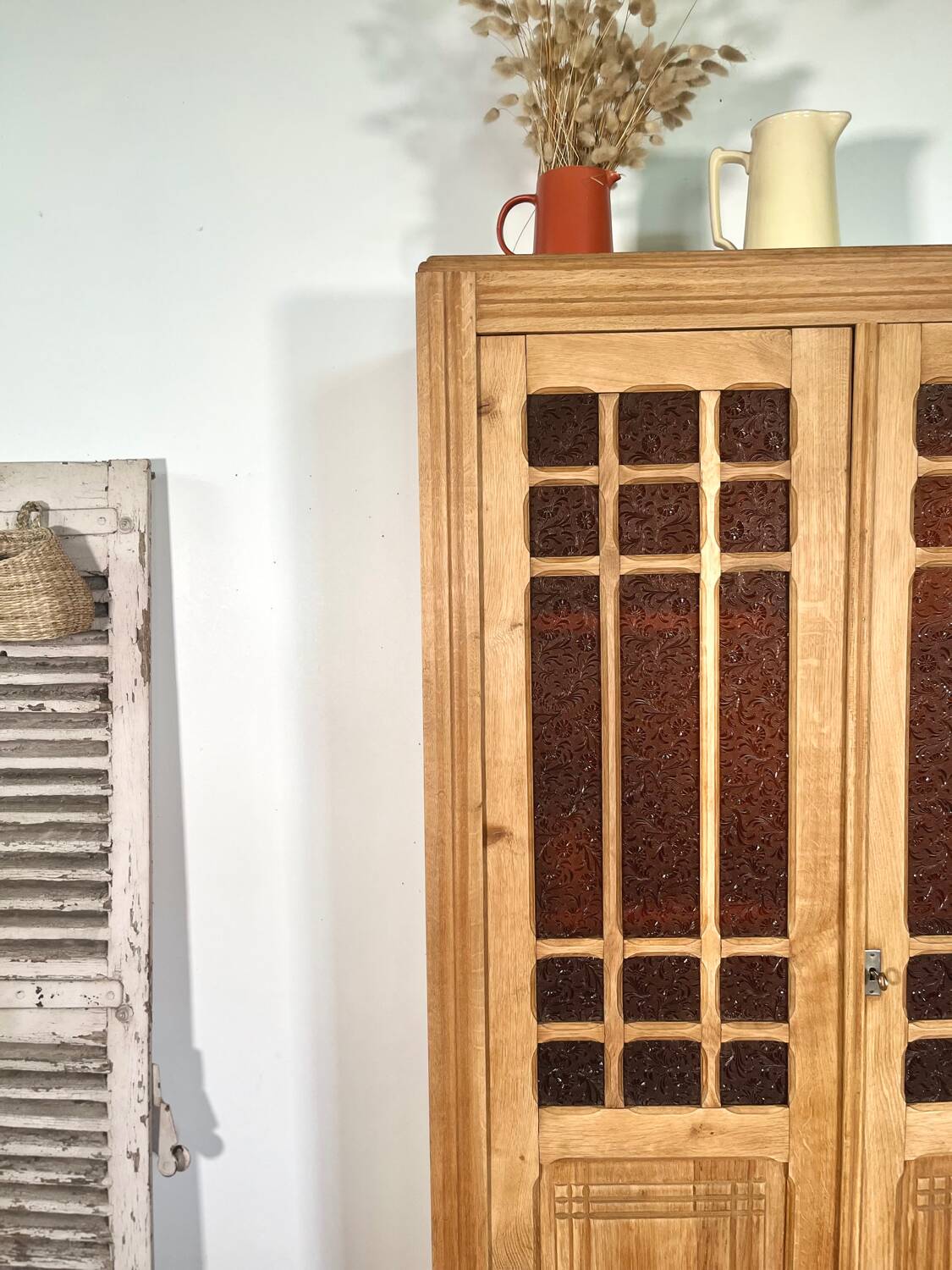 Parisian glass cabinet