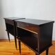 Pair of vintage bedside tables