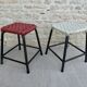 Paire de tabourets de bistrot, vers 1950