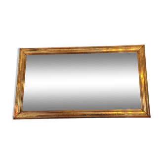 Brass mirror