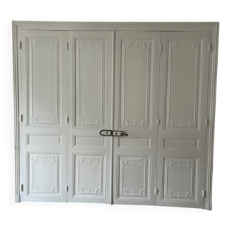 Antique molded doors – Haussmann style (240 cm)