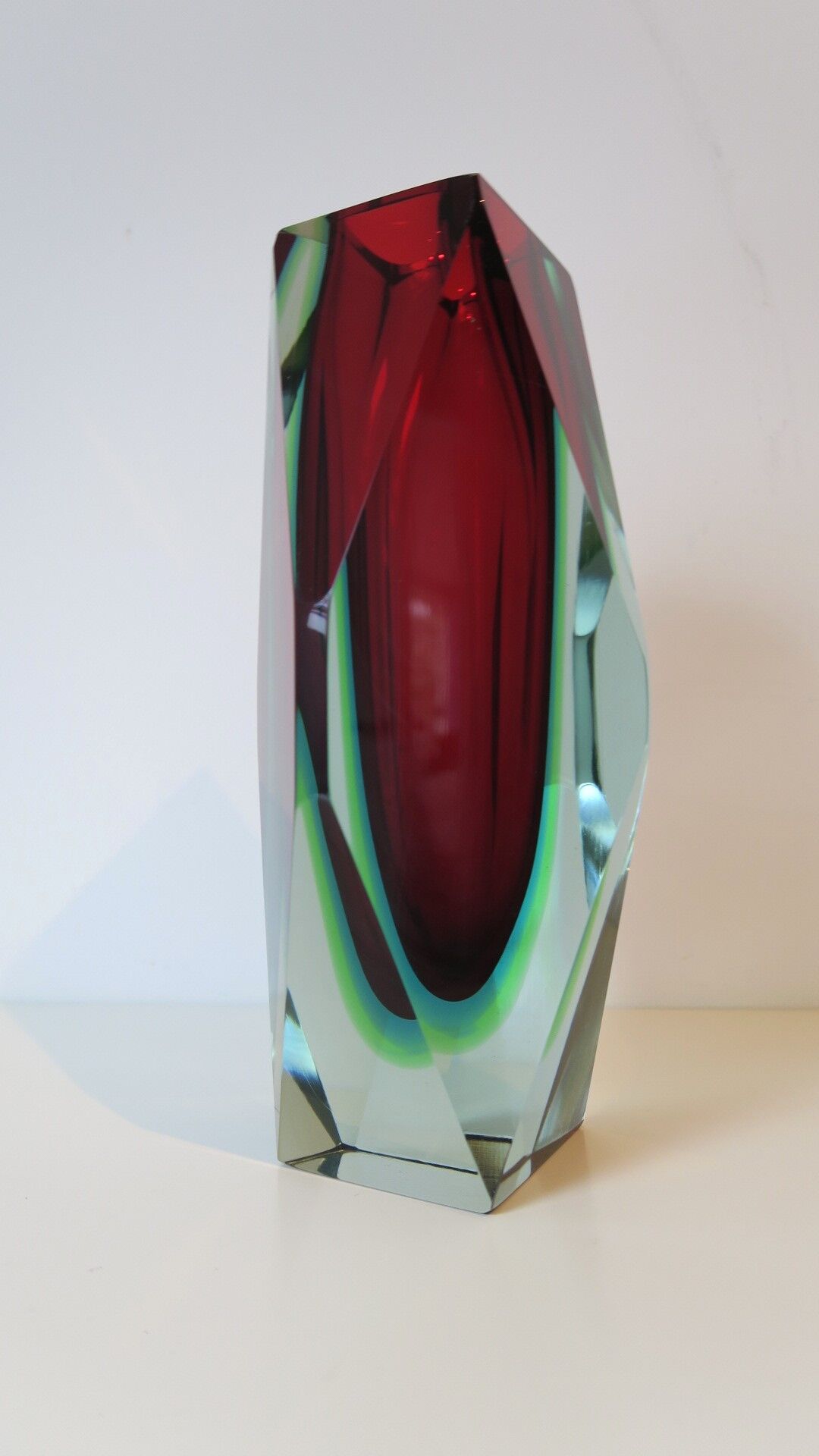 Vase Murano by Alessandro Mandruzzato 1970
