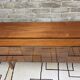 Vintage Scandinavian lowboard in teak – Minimalist sideboard from the 60s/70s.